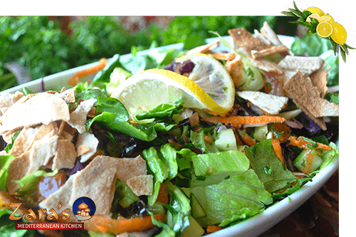 Fattoush Salad - Zara's Mediterranean Kitchen