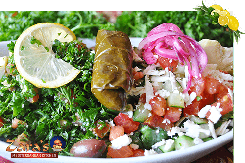 Chachu's Salad - Zara's Mediterranean Kitchen
