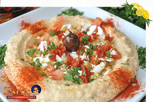 Mediterranean Hummus - Zara's Mediterranean kitchen