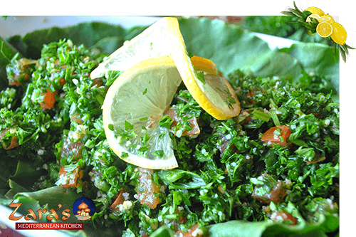 Tabbouleh Salad - Zara's Mediterranean Salad